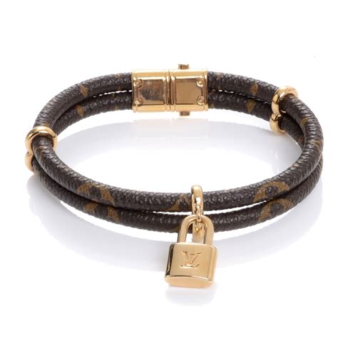 louis vuitton keep it bracelet for sale|louis vuitton leather bracelet sizing.